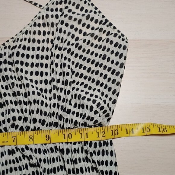 NWT ZARA Polka dot elastic waist asymmetrical hem camisole - Picture 9 of 13